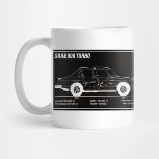 Saab 900 Turbo Mug